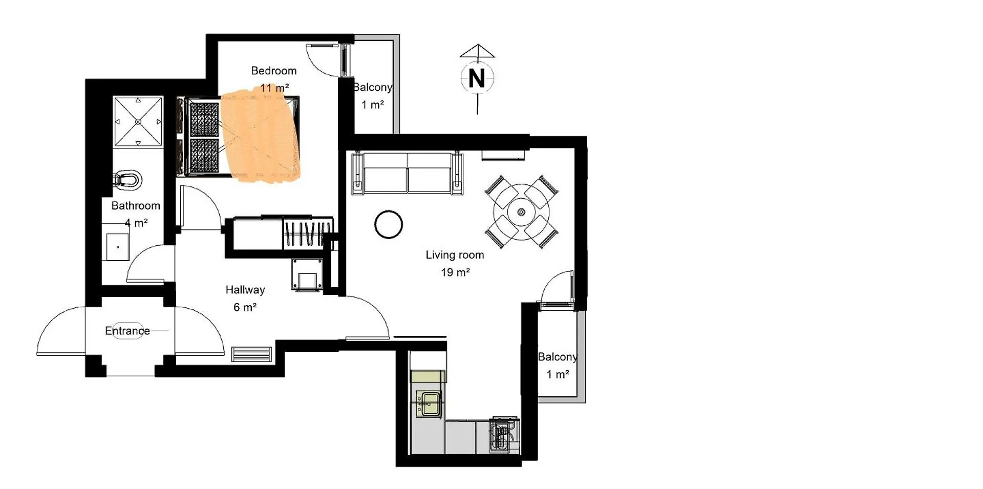 Opal Beachfront Apartment 瓦爾納